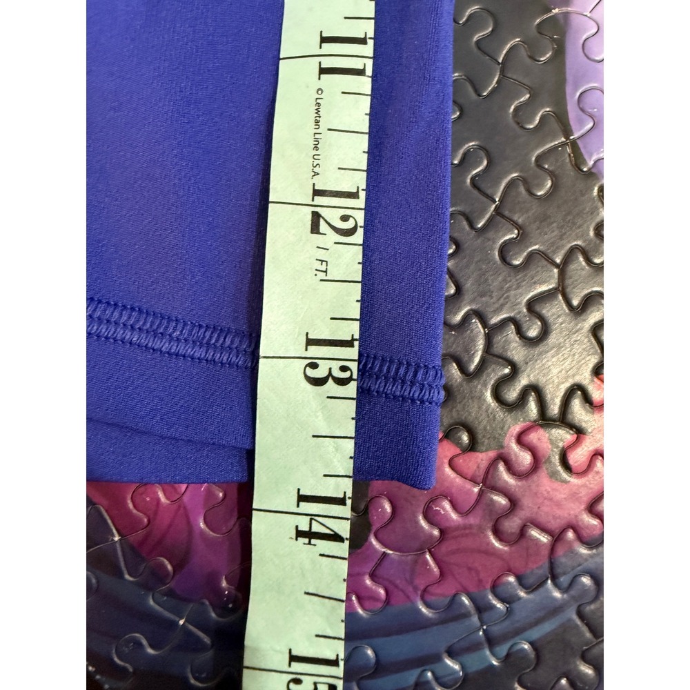 OFFLINE by Aerie Real Me Crossover Bike Shorts Cobalt Blue High Rise 5" Inseam S - Picture 8 of 9